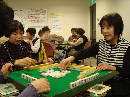 健康マージャンぎふ教室 ステップアップ教室の様子